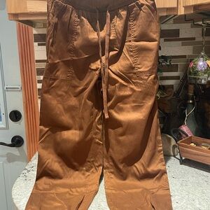 A New Day Women Brown Pants with pockets.